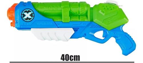 Pistola Lanza Agua Zuru X-shot Typhoon Thunder Grande 40 Cm Verde Y Azul 7