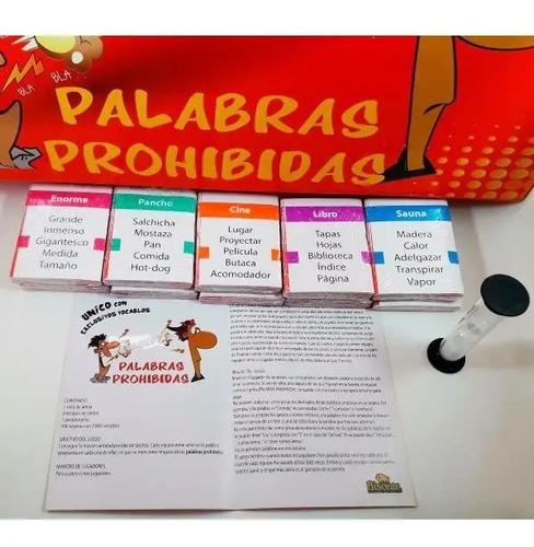 Juego De Mesa Bisonte Palabras Prohibidas 4