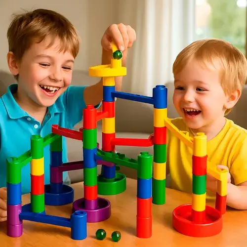 Laberinto De Bolitas Tropical Juego De Mesa Antex Multicolor 3