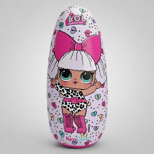 Punching Ball Inflable Lol Surprise Involcable 75cm Niños Mc Swag