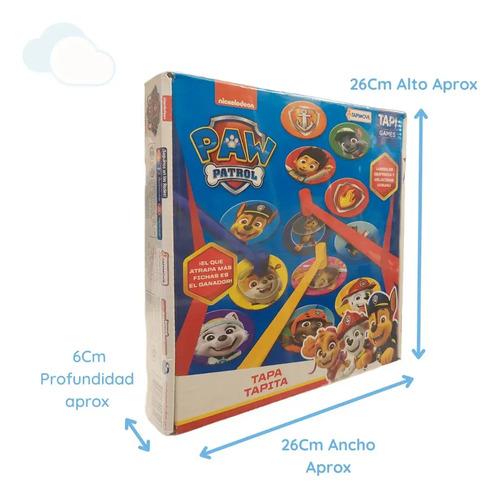 Juego De Mesa Tapa Tapita Paw Patrol Velocidad Visual Tapi 6