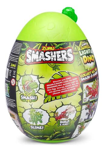 Smashers Mini Egg Jurassic Light Up Dino +6 Sorpresas 7855 7