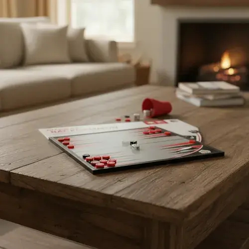 Juego De Mesa Backgammon Tablero Magnetico Plegable Kids Clu 8