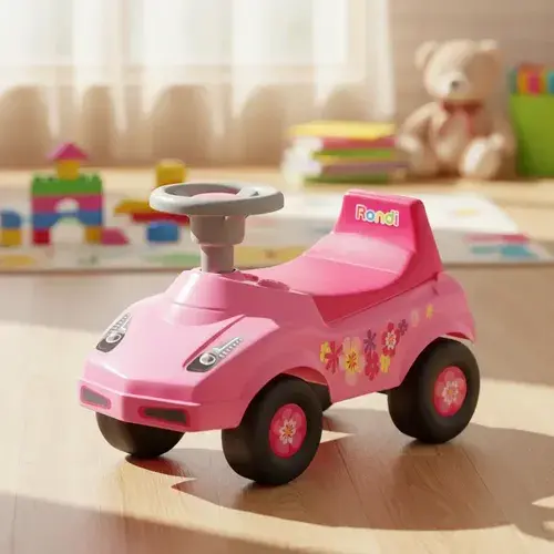 Andador Pata Pata Rondi Baby Star Rosa Para Bebé 9319