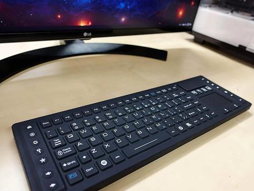 Teclado Dsi Inalámbrico Rf Touch Ip67 Silicona Tbk104 Negro 6