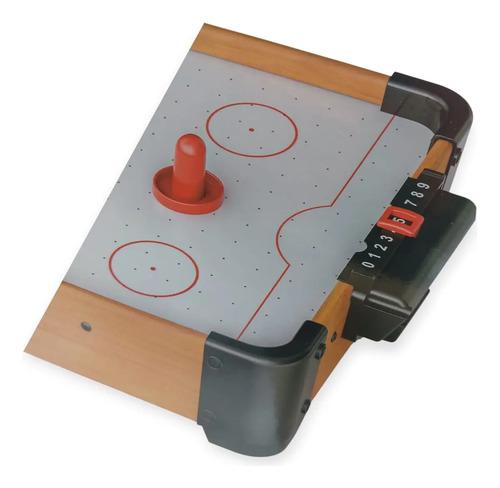 Tejo Air Hockey De Mesa Juego Para Niños Y Adultos Portatil 4
