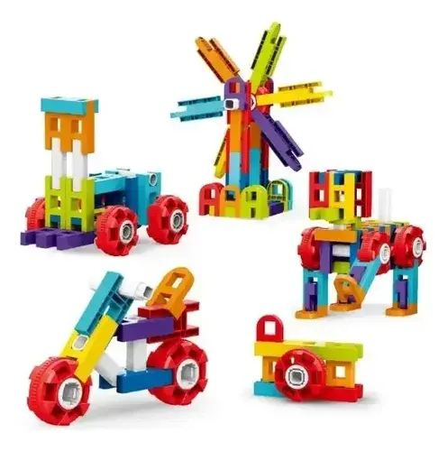 Bloques Y Figuras Construccion Construktor 51 Piezas Ditoys 51 Construktor 2