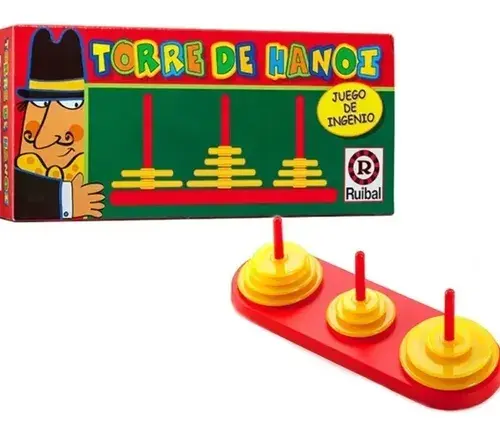 Juego De Ingenio Torre De Hanoi Ruibal 1244 10