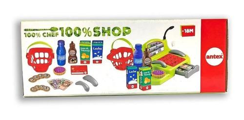 Caja Registradora Supermercado Shop Compras Juguete Antex Vs 4