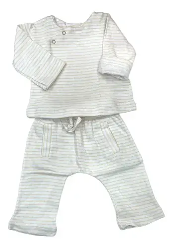 Conjunto Bebe Recien Nacido 2 Piezas Ropita Algodon Superior 13