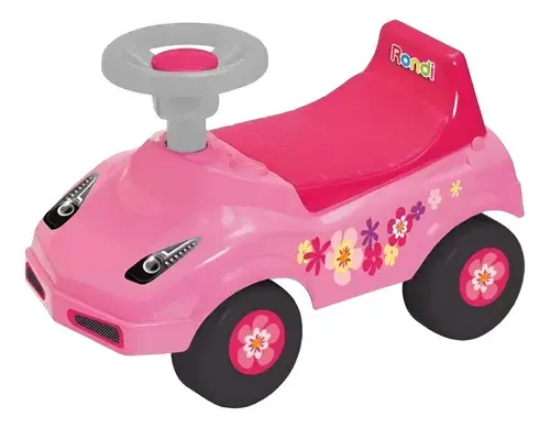 Andador Andarin Baby Star Auto Pata Pata Rosa Niñas Rondi 9319
