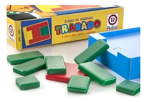 Juego De Mesa Trabado Juego De Ingenio Fichas Tablero Ruibal 7