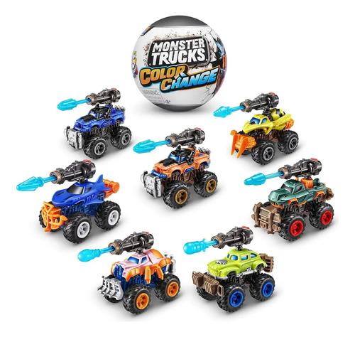 Monster Trucks Surprise 5 Sorpresas Autito Cambia De Color 3