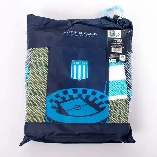 Toallon Gigante Lona Estadio Escudo Futbol Equipos + Mochila 11