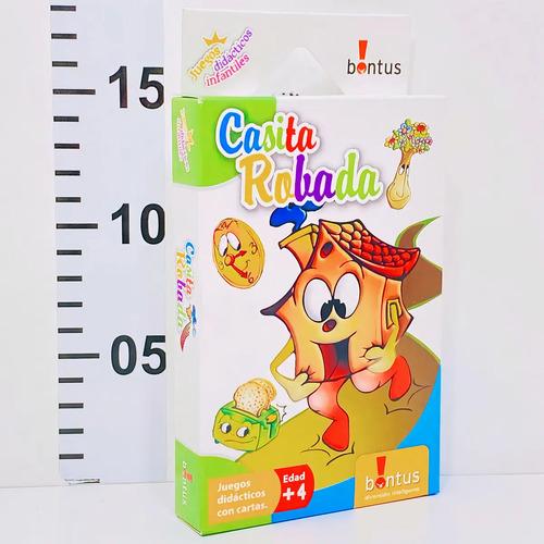 Juego De Mesa Casita Robada Bontus 48 Cartas Didáctico Infantil 4