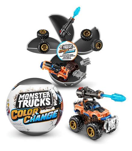 Monster Trucks Surprise 5 Sorpresas Autito Cambia De Color