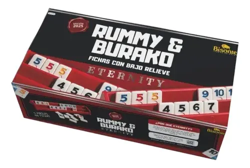 Juego Rummy & Burako Eternity Bisonte En Español 2025
