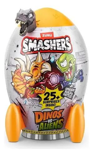 Smashers Dinos Vs Alliens Cohete + 25 Sorpresas Dinosaurios