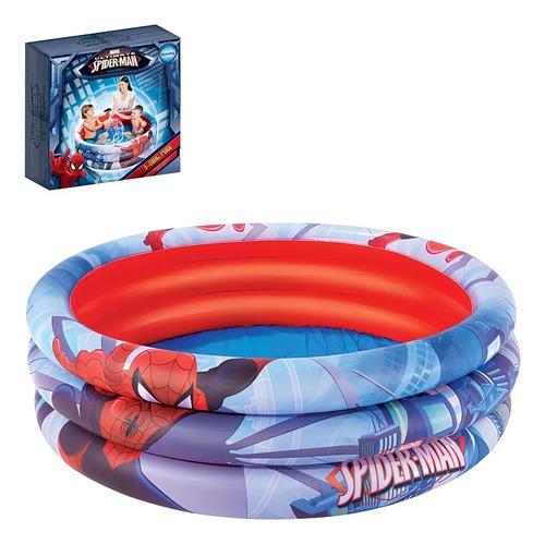 Pileta Pelotero Inflable Spiderman Para Bebes Niños 122cm 7