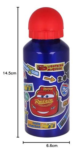Botella 400ml Infantil Cn Pico Aluminio Resistente Personaje 13