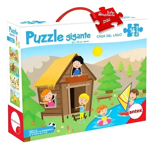 Rompezabezas Puzzle Gigante Didactico 16 Piezas Niños Antex 12