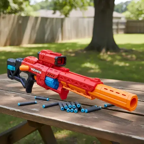 Lanzador De Dardos X-shot Ranger X8 Para Niños De 8 A 13 Años Rojo 7