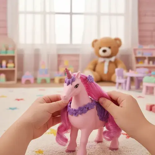 Unicornio Tiny Pony Aventuras Magicas Pony Con Accesorios 2