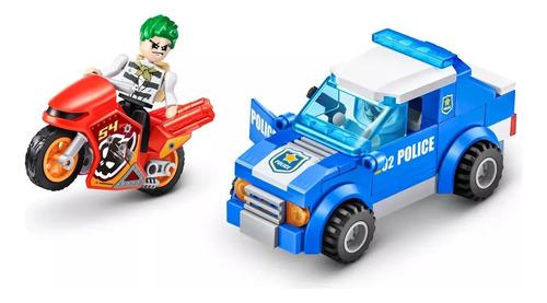 Bloques Max Persecución Policial Ladron Policia 125 Piezas 125 Persecución Policial 2