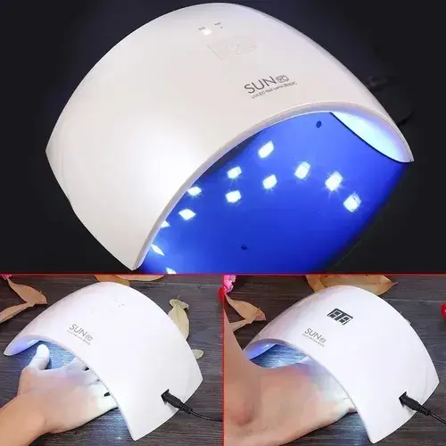 Kit Cabina Uñas Uv Led + Torno Profesional + Fresas Premium Na 10