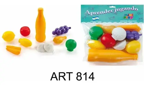 Set De Comiditas Surtido 10 Piezas Juego Para Niños Miniplay 4