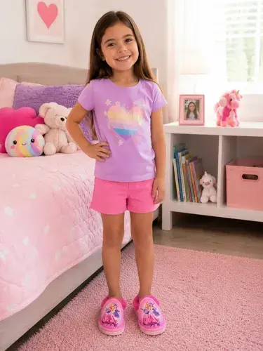Pantuflas Infantiles Cerradas Diseños Varios Abrigadas 6 27-28 2