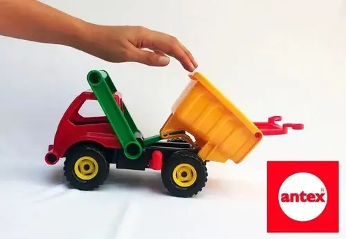 Camión Volcador De Juguete Construccion Premium Calidad Niño Volcador Amarillo 3