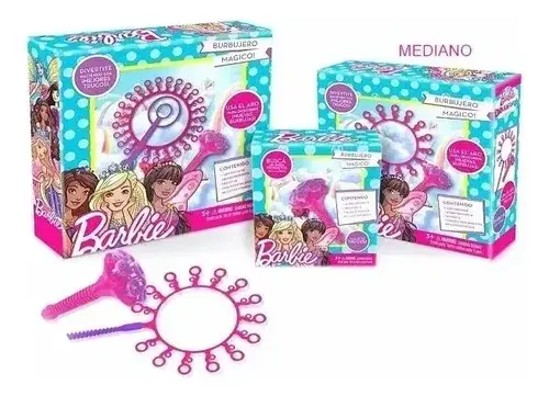 Burbujero Magico Tubo Bubble Faydi Líquido Incluido Burbujas Rosa 3