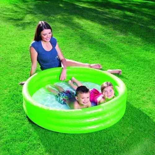 Pileta Inflable Grande 2 En 1 Pelotero C Pelotas 122cm Bebes 11