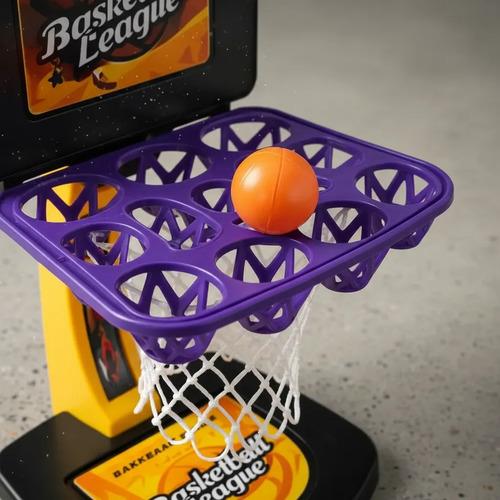 Juego De Mesa Basquet Basketball Tiro Con Lanzador Emboca 7