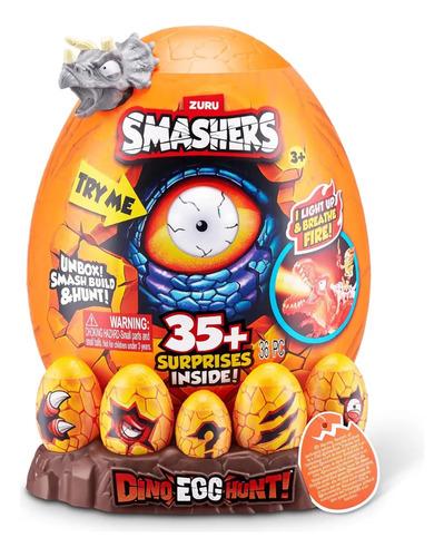Huevo De Dinosaurio Enorme Con 35 Sorpresa Smashers Dino Egg 2