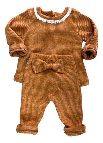Set Beba Conjunto 2 Piezas Recien Nacida Lanilla Suave Bebe 8
