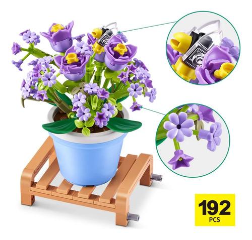 Bloques Zuru Max Garden Plantas Para Armar Campánula 192 Pz 192 Campánula 4