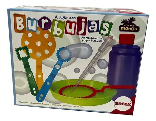 Juego De Burbujas Antex Con Mis Manos Burbujero 2