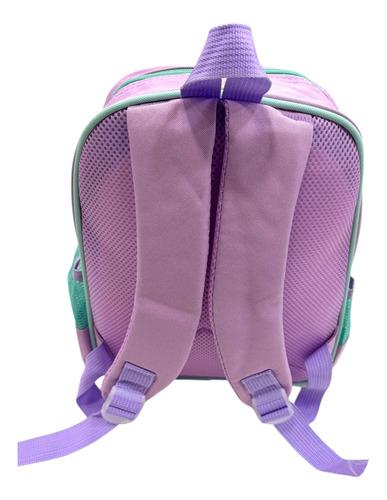 Mochila Infantil Jardin Unicornio Rosa Nena Escolar Colonia 8