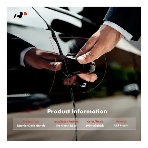 Manijas Puerta Kia Spectra 2004-2009 Kit 4 Piezas Negro Negro Delantera/trasera 2