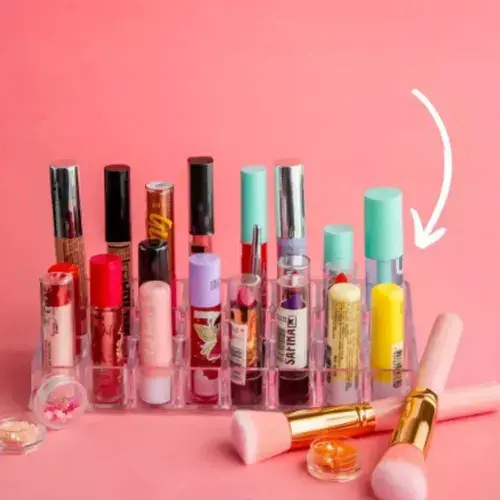 Organizador Maquillaje Oh My Shop Acrílico 24 Compartimentos Transparente 3