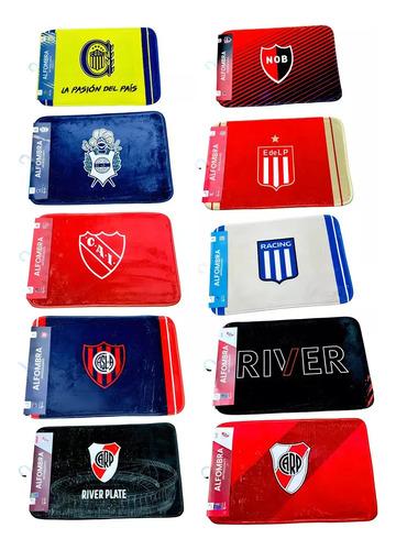 Alfombra Antideslizante Baño Pieza Futbol Equipos Boca River 10