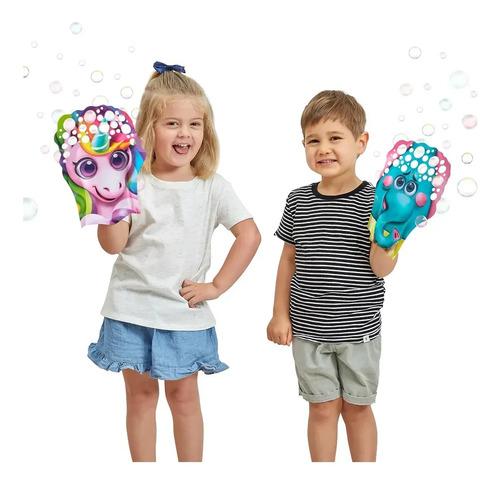 Guante De Burbujas Dinosaurio Burbujero Zuru Bunch O Bubbles Rojo 3
