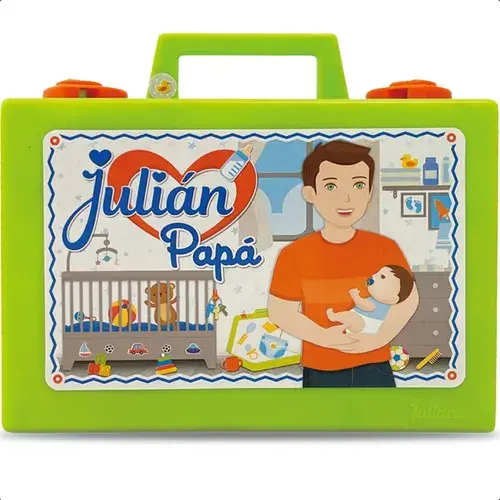 Valija Julián Papá Con Accesorios