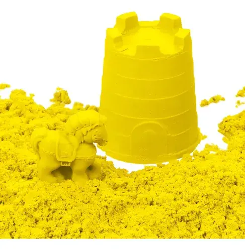 Arena Mágica Kinetica Infantil Juego Oosh Smart Sand Amarill Amarillo 2