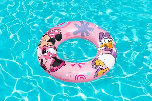 Salvavidas Infantil Minnie Mouse Color Rosa Bestway 91040 3