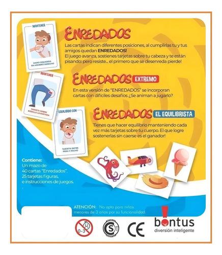 Juego De Mesa Para Llevar Cartas Enredados Bontus 2