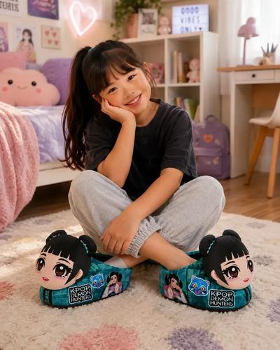 Pantuflas Zoey Guerreras Kpop Demon Hunters Anime Abrigadas Zoey 25 Al 32 3