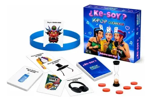 Juego De Mesa Ke Soy? Edición Guerreras Kpop Adivina Que Soy 2